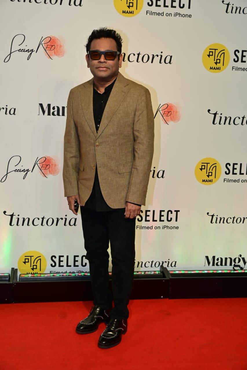 A.R. Rahman was also snapped as he went to attend an event in the city