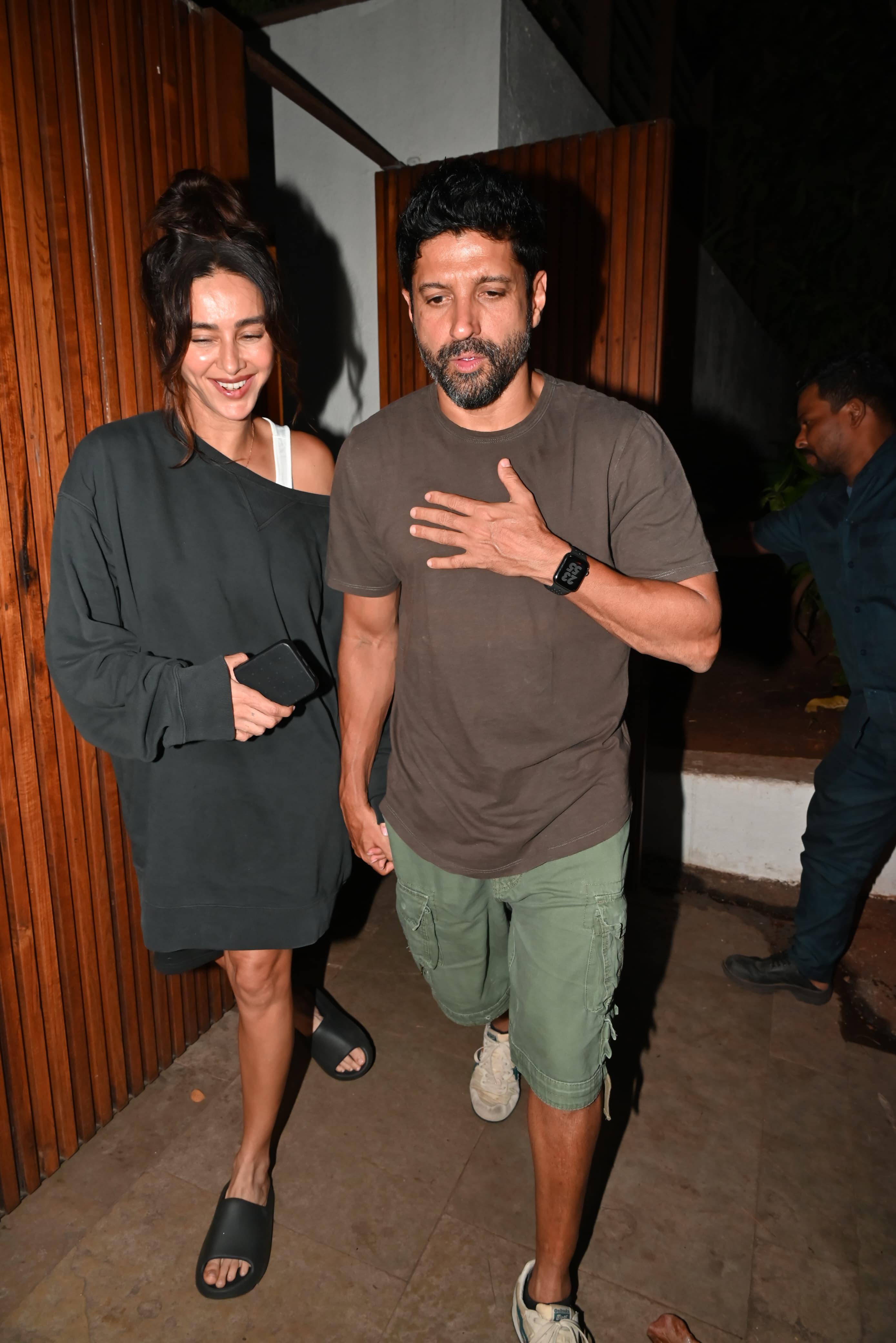 Farhan Akhtar and Shibani Dandekar also joined them for some fun time