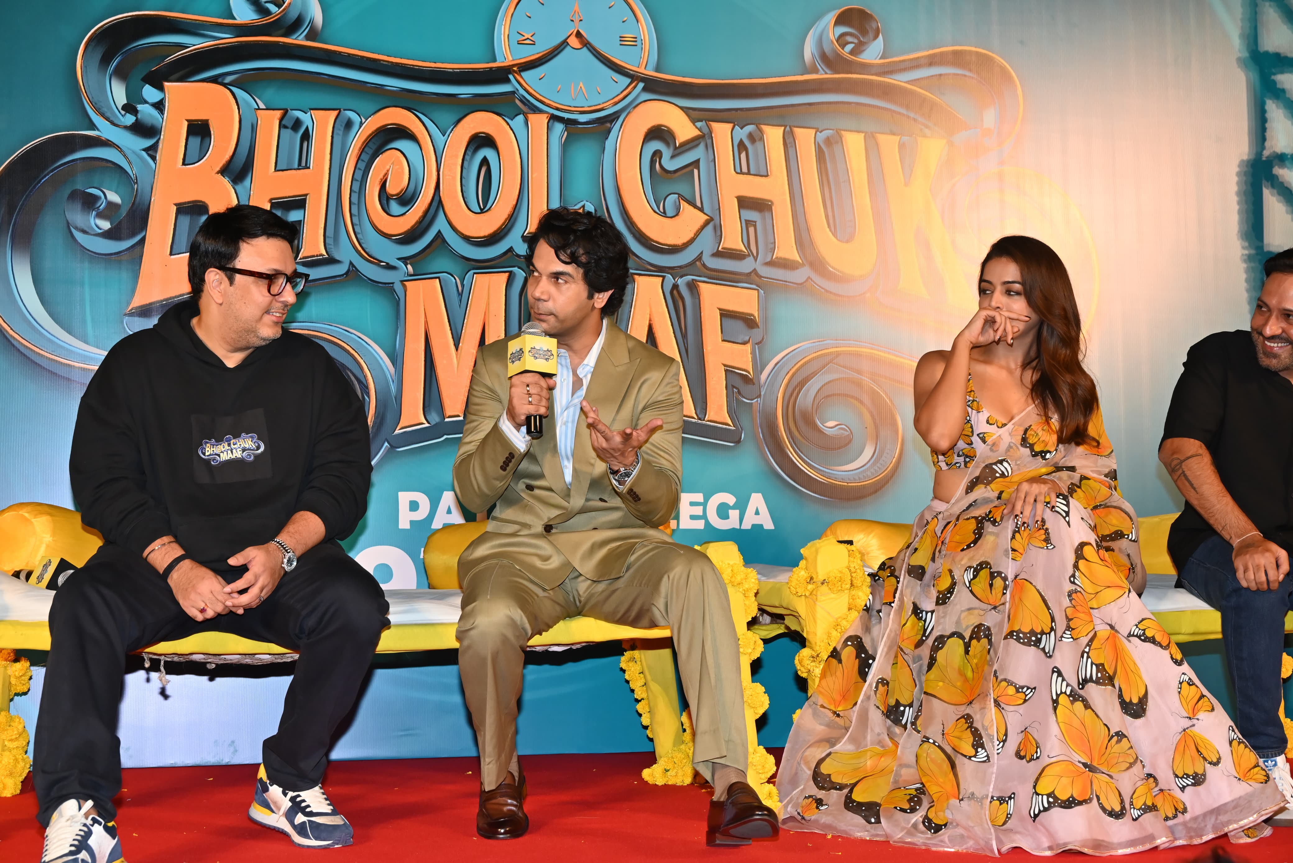 The makers of Bhool Chuk Maaf hosted a grand trailer launch event for the Rajkummar Rao-starrer