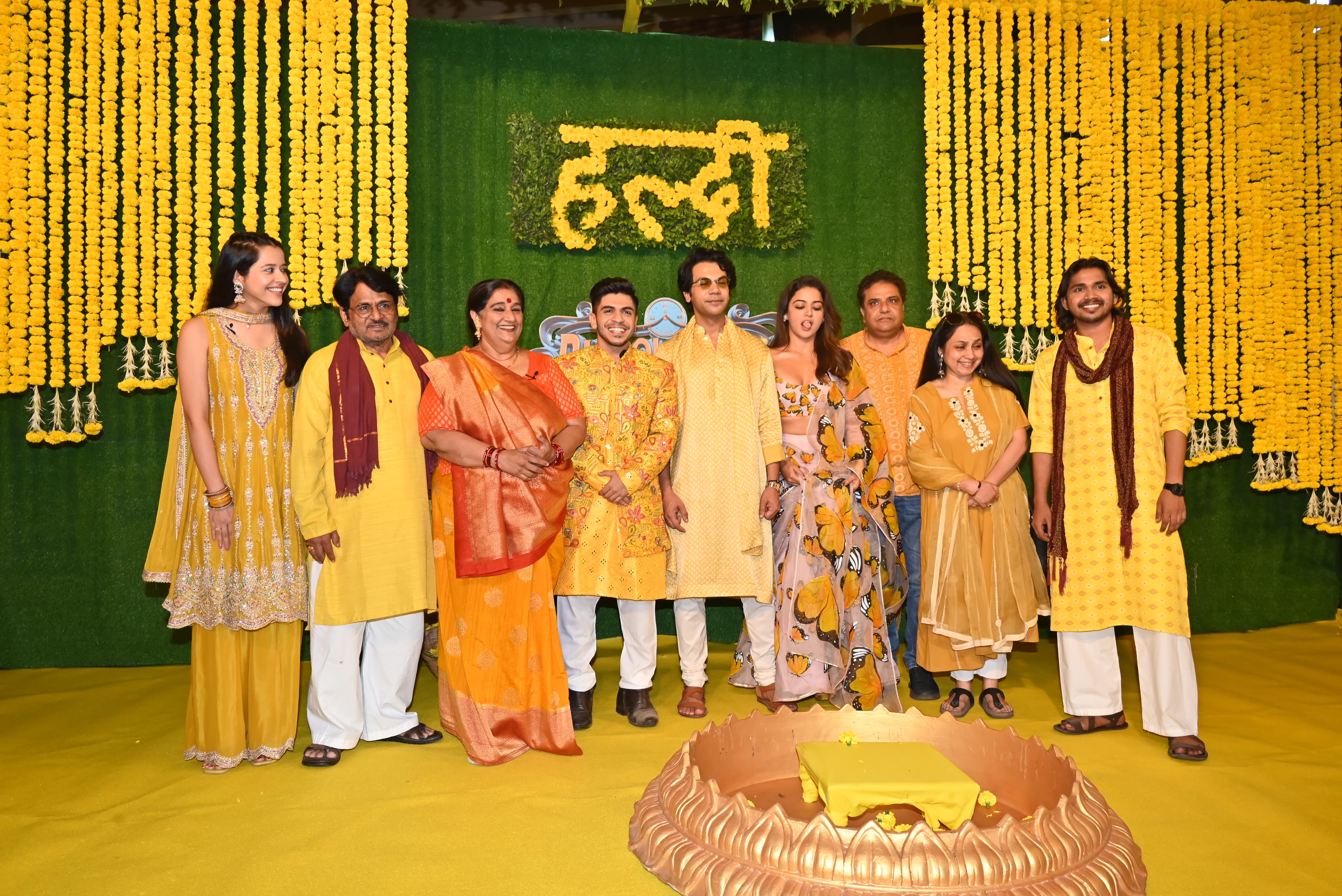 The event was attended by the entire star cast of the comedy-drama