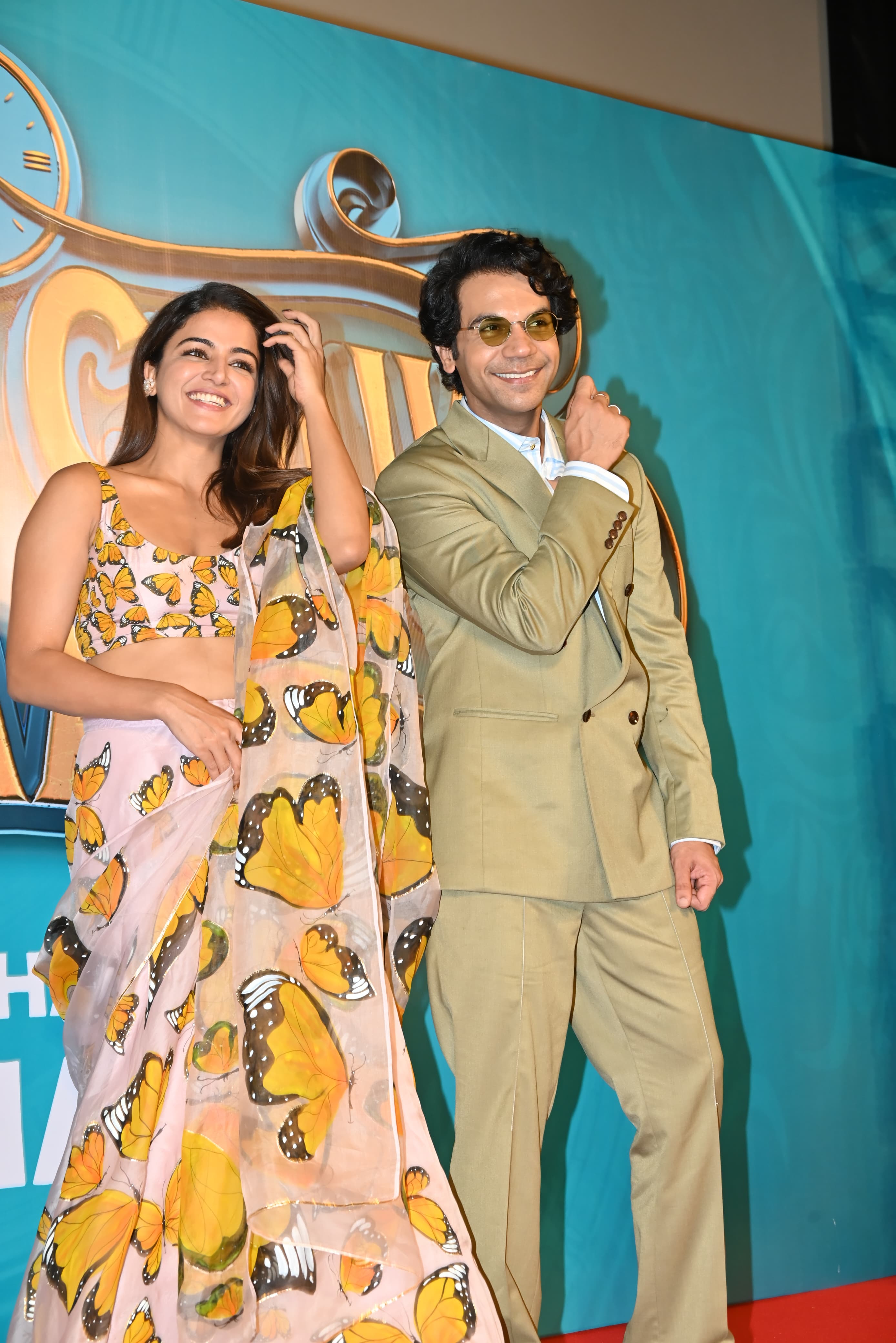 Rajkummar Rao and Wamiqa Gabbi looked smart as they enjoyed the trailer launch event of their upcoming film