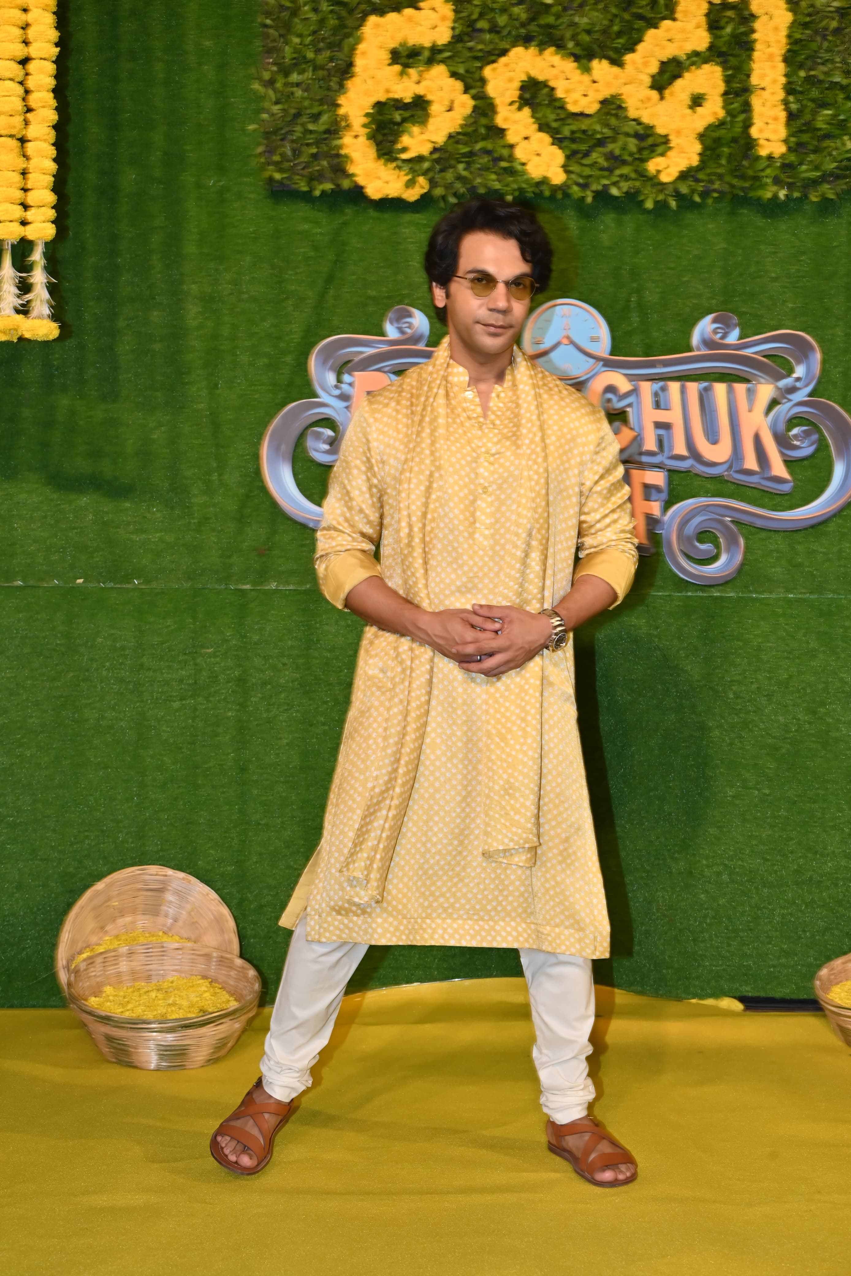 Meanwhile, Rajkummar Rao also looked incredibly smart in a yellow kurta paired with white pyjamas
