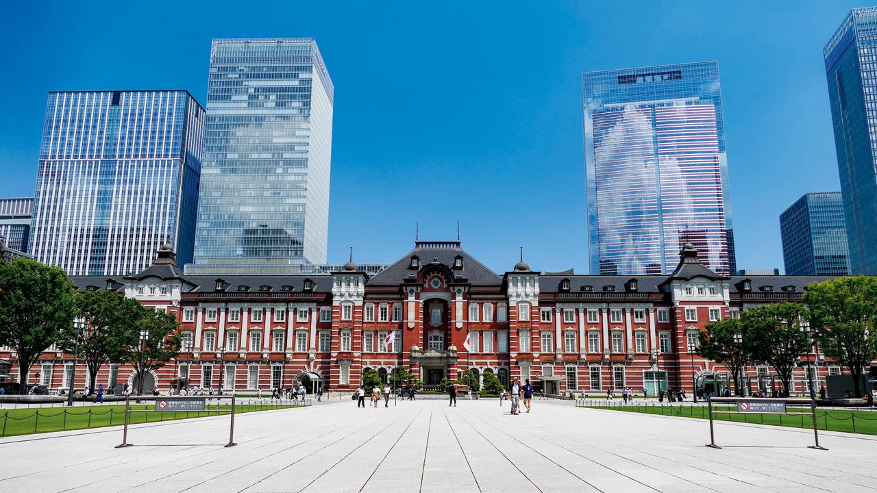 Tokyo’s Marunouchi station balances heritage structures with modern edifices