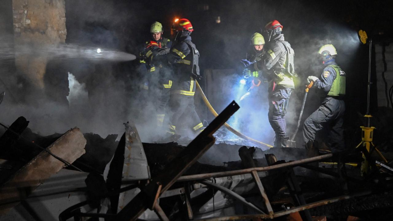 The Russian Defence Ministry claimed Friday that it had carried out a high-precision missile strike with a high explosive warhead on a restaurant where a meeting with unit commanders and Western instructors was taking place