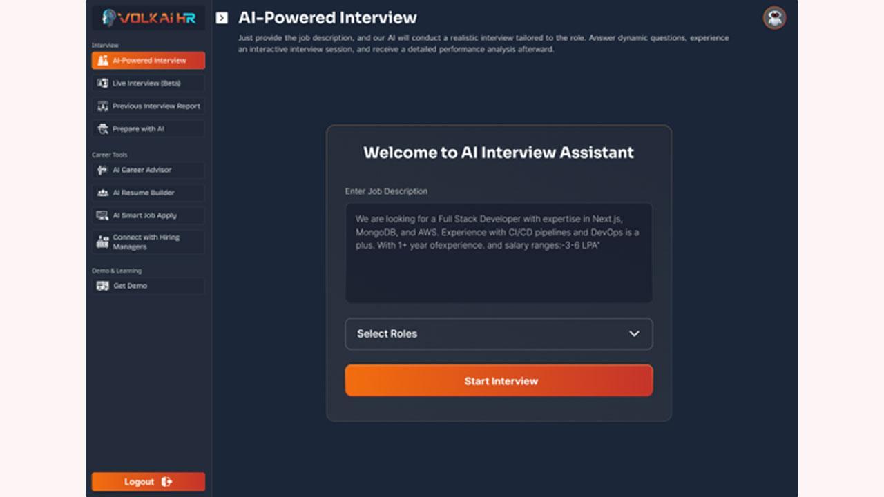 Volkai HR: AI Enters Interview Preparation for Indian Job Seekers