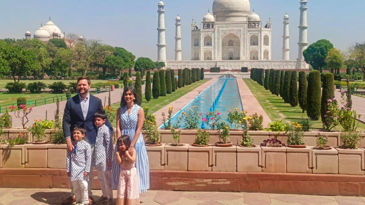The Vice President's visit to India has included stops at the Akshardham Temple in Delhi, Jaipur's Amber Fort, and the Central Cottage Industries Emporium, culminating in today's visit to the Taj Mahal--a personal and symbolic gesture underscoring the depth of US-India relations