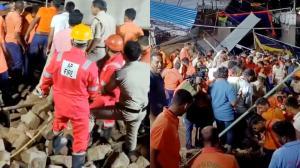 In Photos: Seven killed in temple wall collapse in Andhra Pradesh