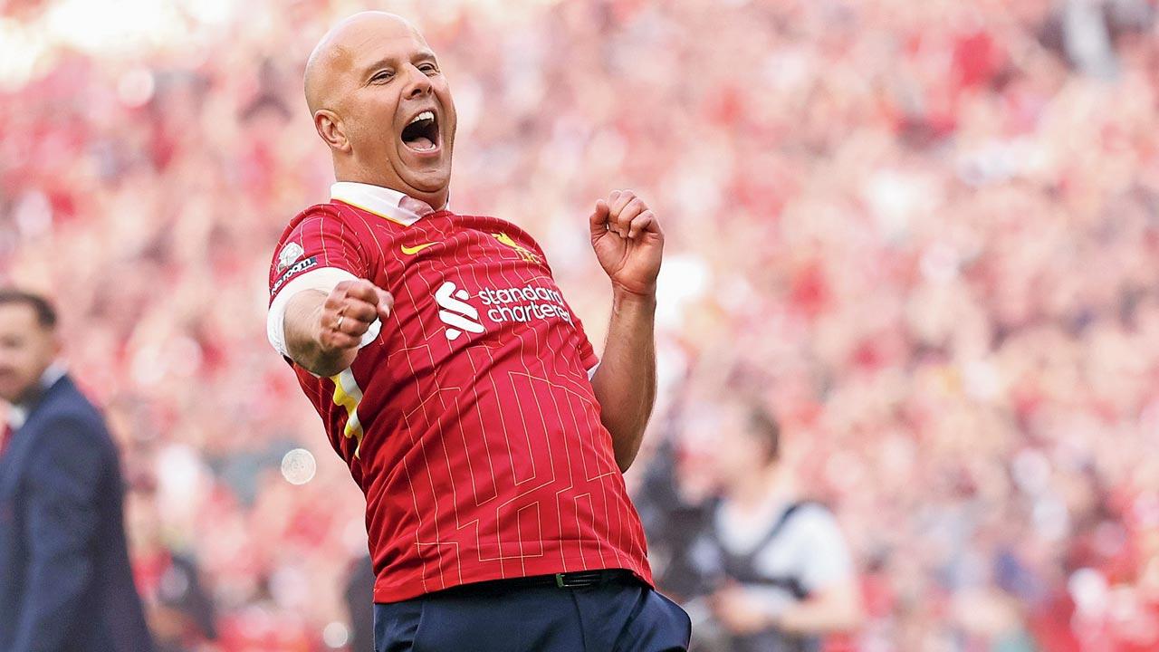 Liverpool boss Arne Slot 