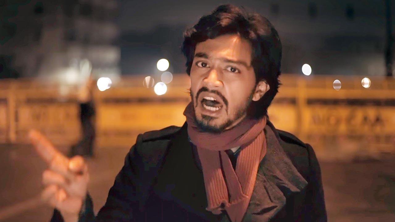 Aamir Aziz first put out his original poem Sab Yaad Rakha Jayega—which was born out of dissent—during the anti-CAA protests in 2020. Pic/YouTube@The00aAamir