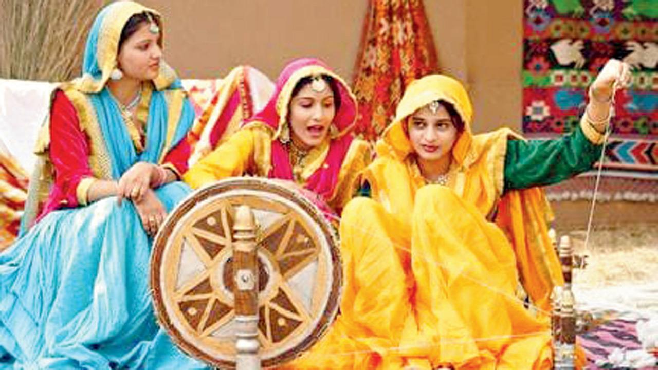 A folk performance at Patiala, Punjab. Pics courtesy/Reena CHaddha