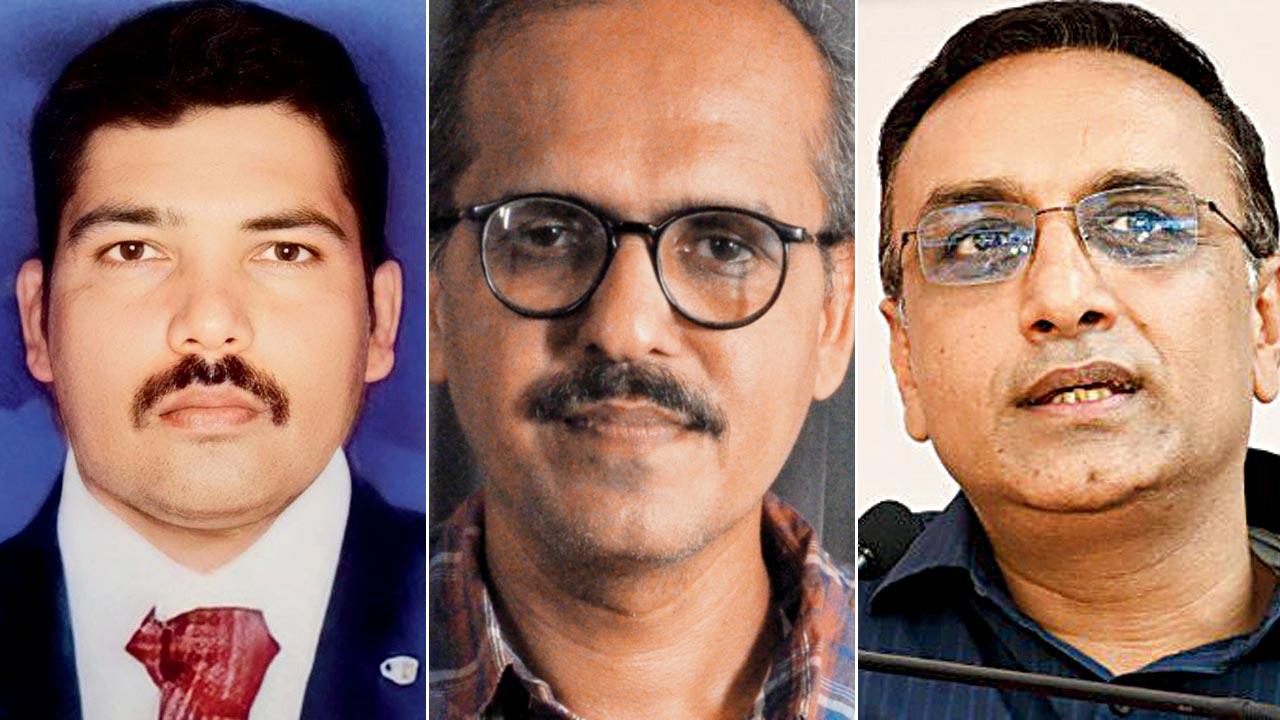 Sushil Shejule; Heramb Kulkarni, educationist and Dr Amit Saini, Additional Municipal Commissioner 