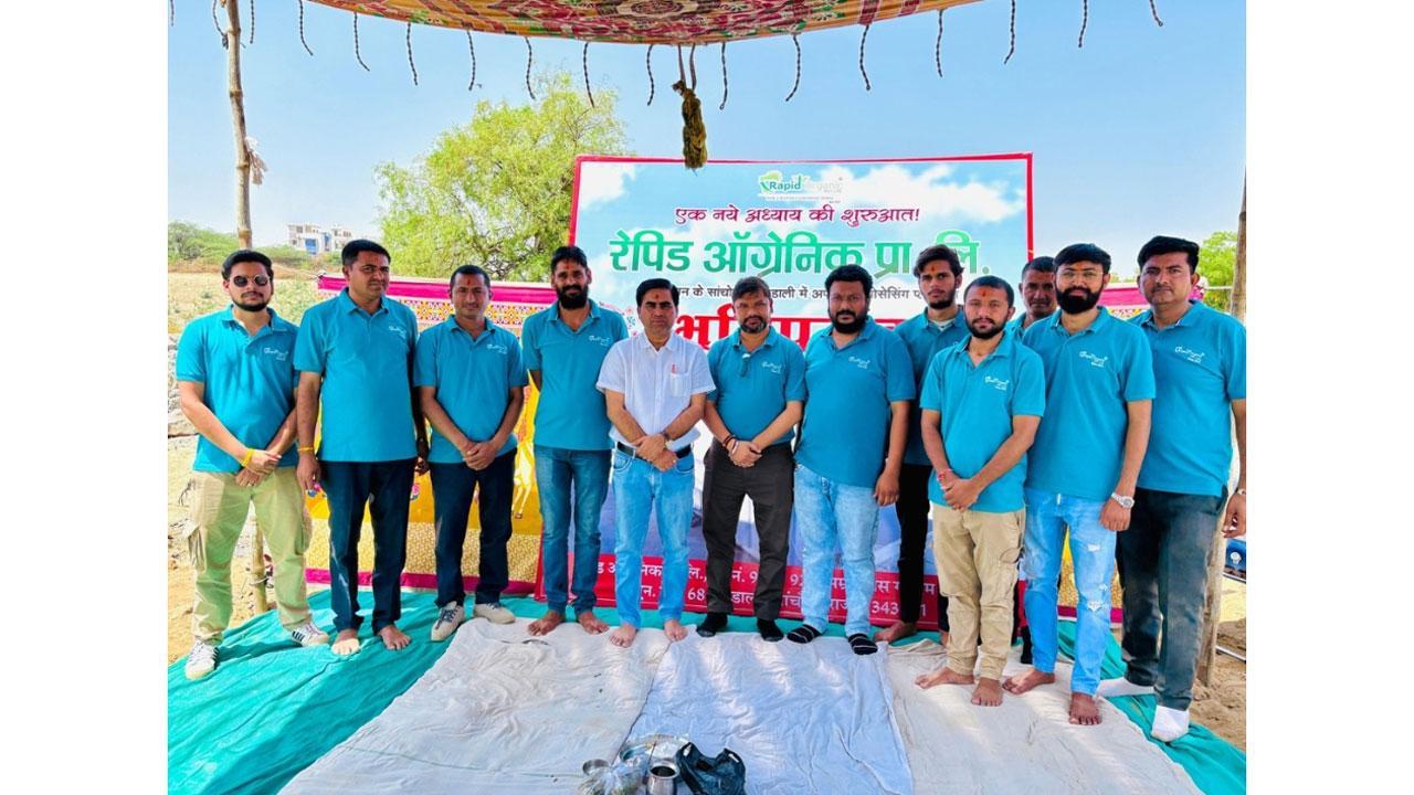 Rapid Organic Begins Work on New Agro Processing and Herbal Tea Plant in Sanchore, Rajasthan