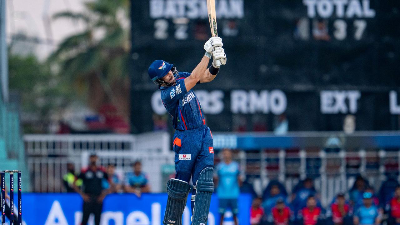 Aiden Markram (58) and Nicholas Pooran (61) starred with the bat, striking brisk half-centuries to anchor the chase, while Ayush Badoni provided the finishing touches with an unbeaten 28. LSG reached 186/4 in 19.3 overs, showcasing composure and power hitting at crucial junctures.
