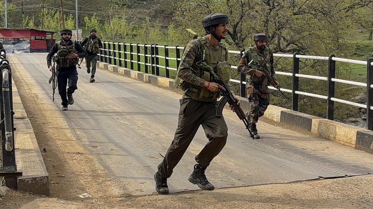 Authorities pressed a chopper into service for the evacuation of the injured persons, the officials said adding some of the injured were brought down from the meadows by local people on their ponies
