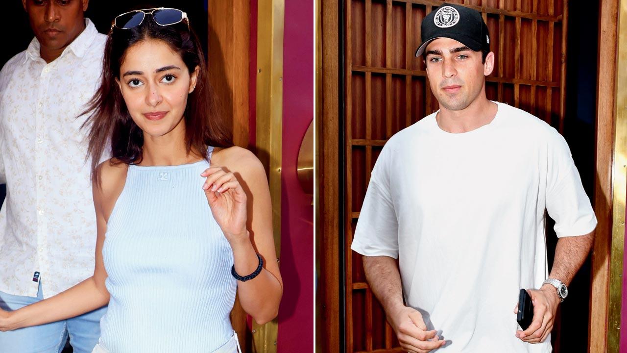 Ananya Panday and Walker Blanco