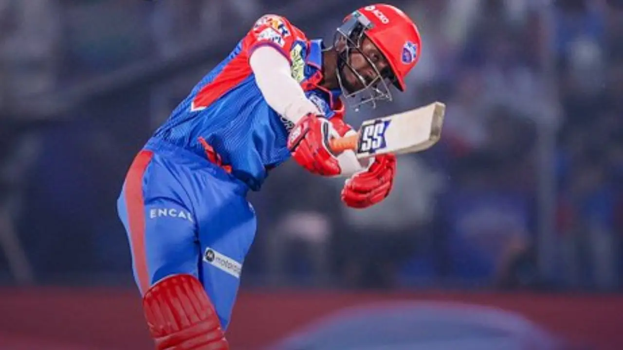 Opening the innings, Delhi's Abhishek Porel scored 28 runs in 11 balls, including two boundaries and the same number of maximums. Karun Nair was only able to score four runs before returning to the pavilion