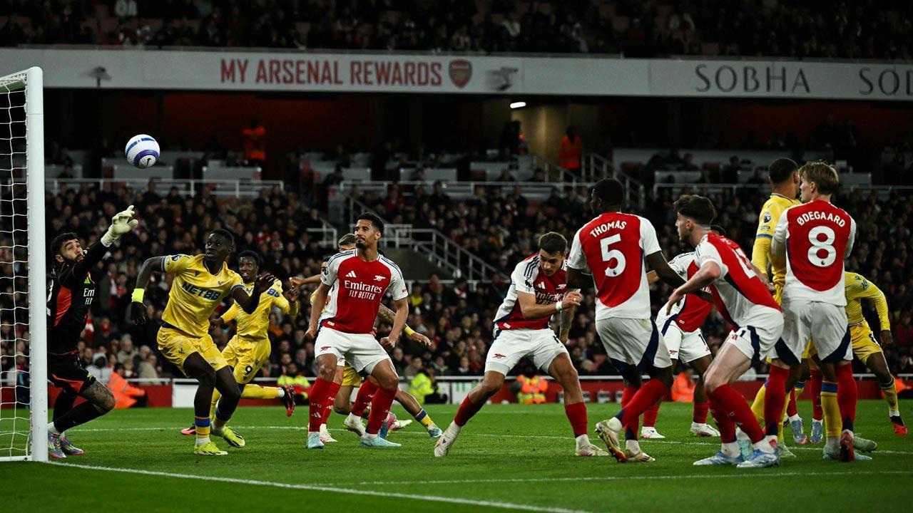 Arsenal lacked 'energy' in Palace draw as Liverpool prepare to seal title