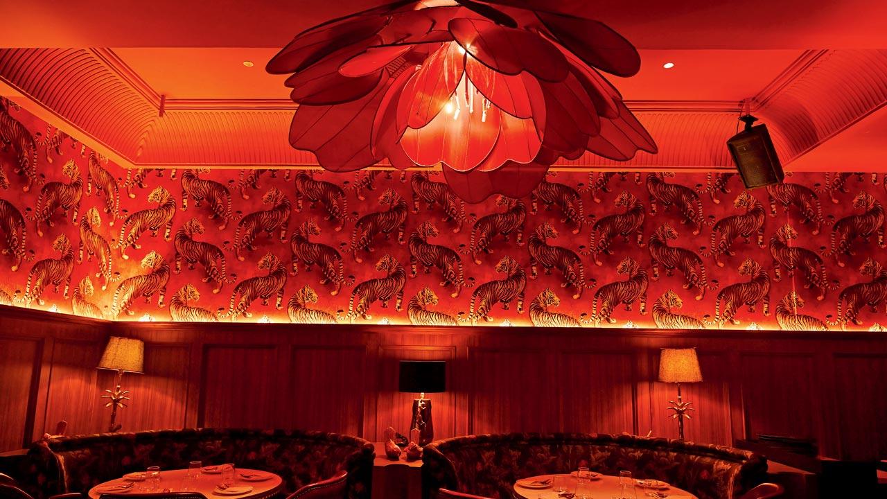 The designer employed luxurious finishes and a touch of theatrical flair for Muze. Pic/Atul Kamble
