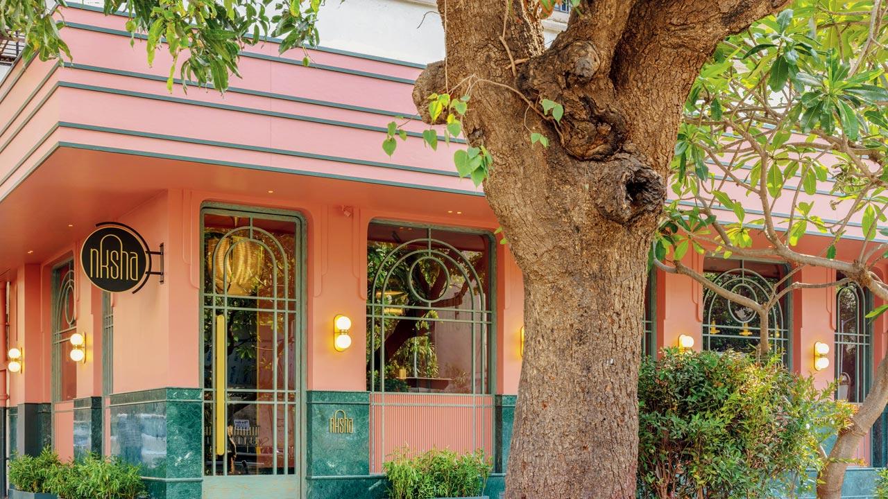 Nksha exudes a retro charm right away