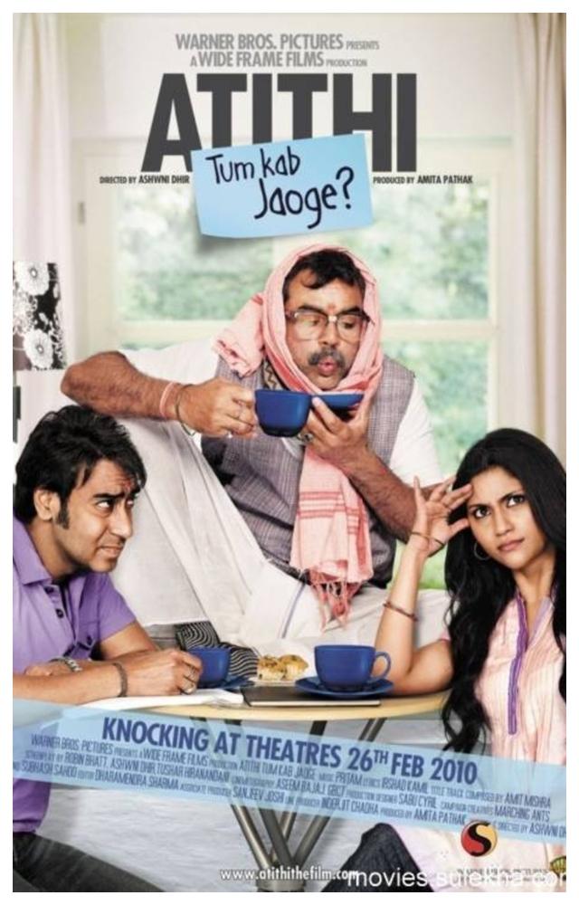 An underrated gem, Atithi Tum Kab Jaoge? is a slapstick take on an uninvited guest, Devgn delivered a risible performance with his comedic timing