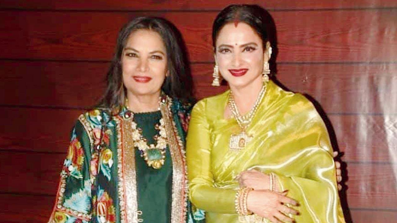 Shabana Azmi and Rekha