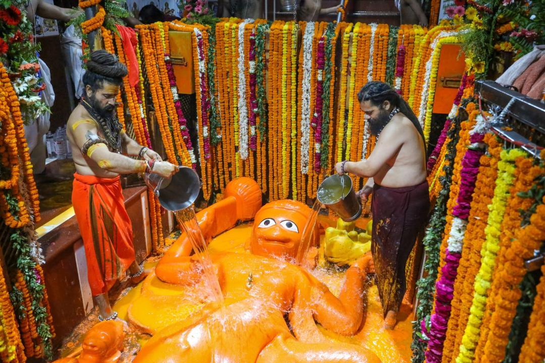 Hanuman Jayanti or Hanuman Janmotsav celebrates the birth of Lord Hanuman, an ardent follower of Lord Ram (PTI Photo)