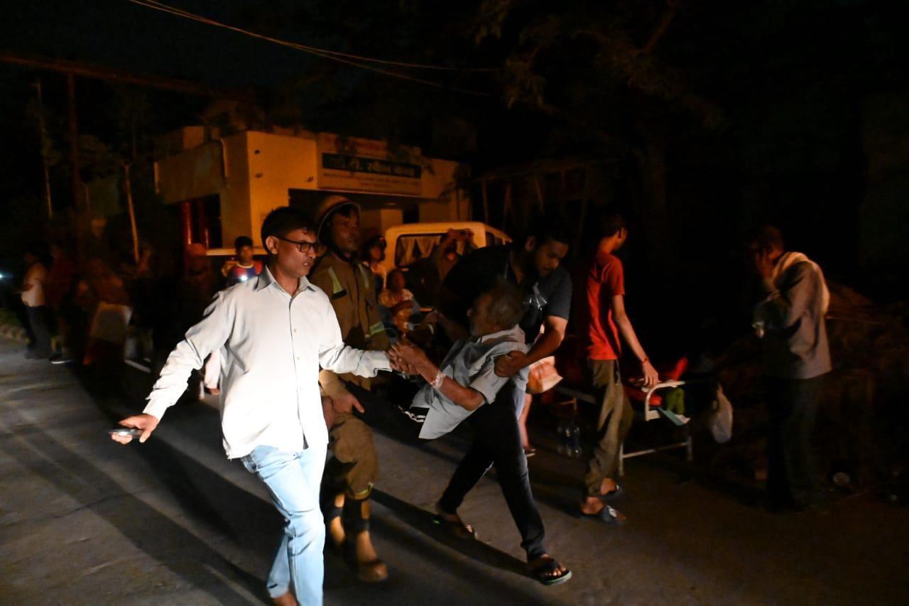 Uttar Pradesh Chief Minister Yogi Adityanath took cognisance of the incident and directed senior officials to the scene. A fire brigade team arrived promptly, and the firefighting operations were underway to contain the blaze.
