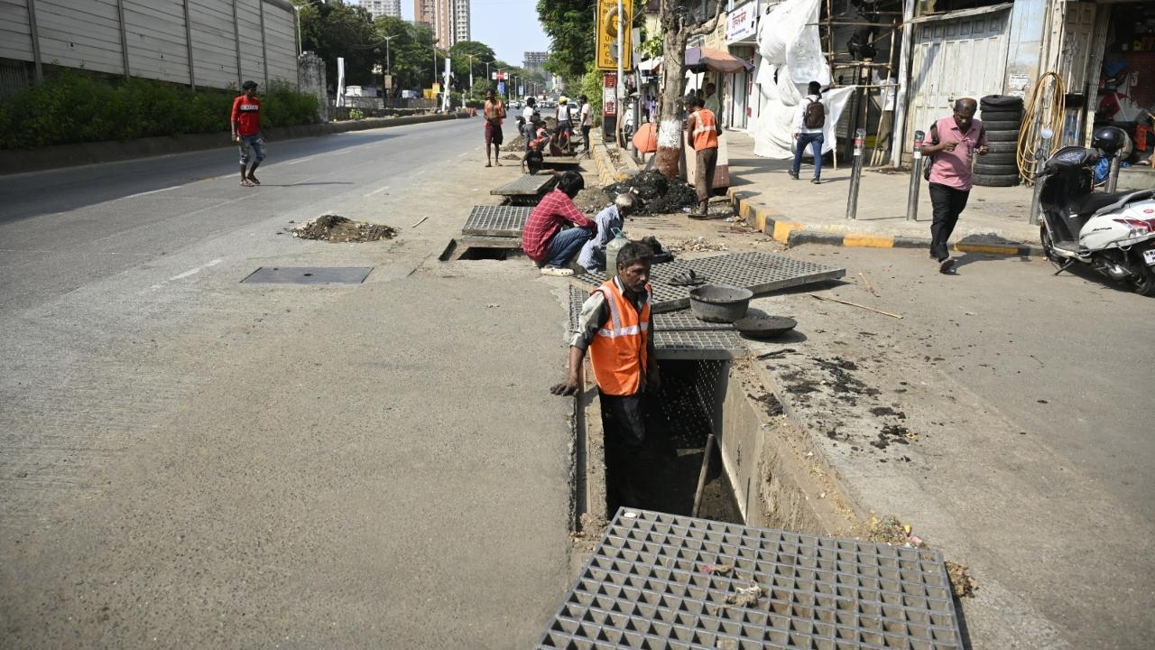 IN PHOTOS: BMC begins drain-cleaning ahead of Mumbai monsoon