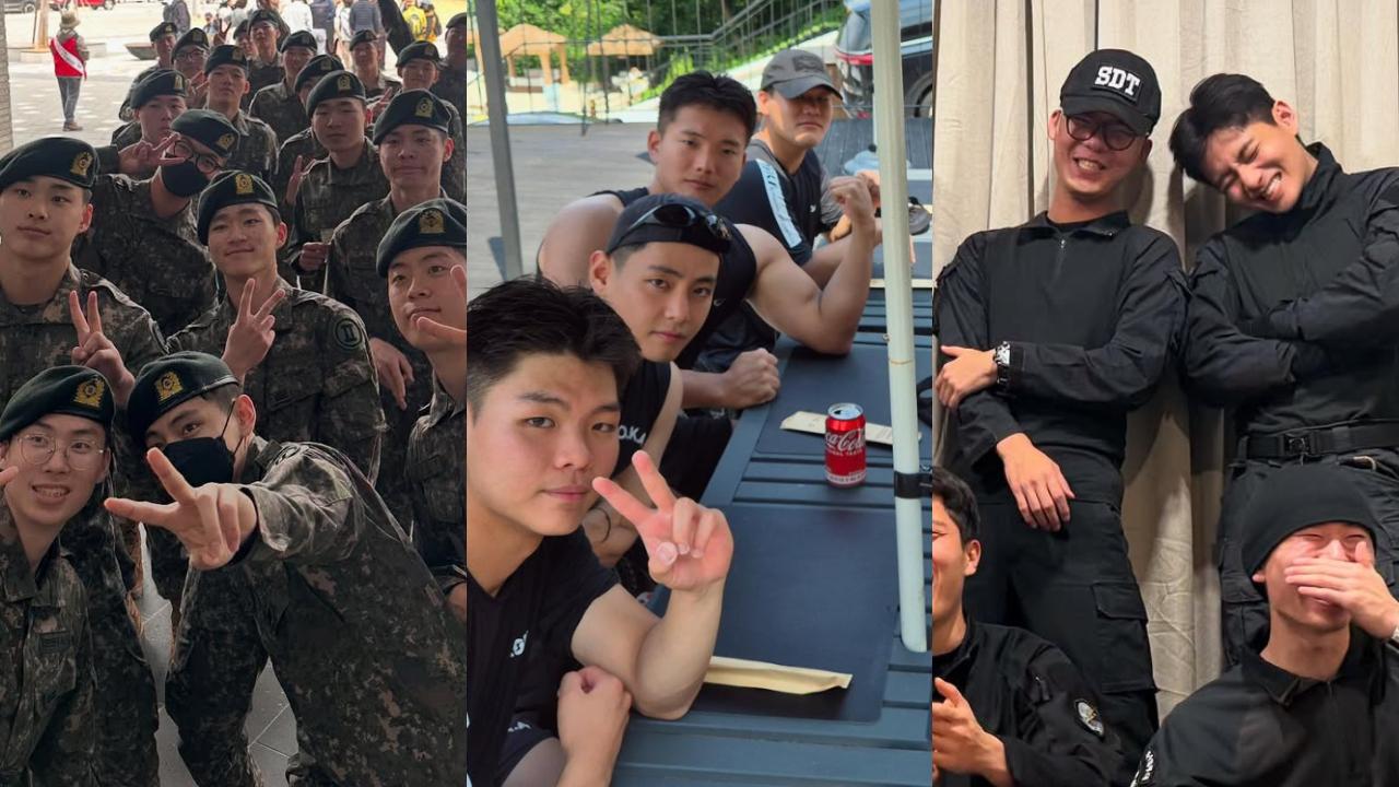 BTS’ Kim Taehyung aka V wins first place in military shooting despite injuries, treats fellow soldier to eel sushi. Read more