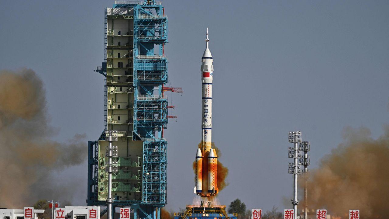 China successfully launches three new astronauts to its space station