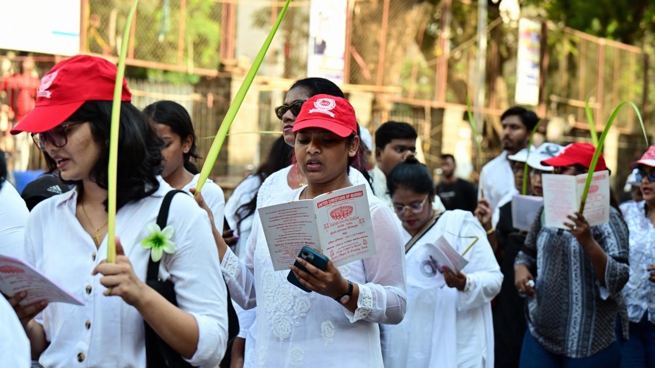 The procession was held as part of Easter celebrations, which mark the resurrection of Jesus Christ and is one of the most important festivals in the Christian calendar