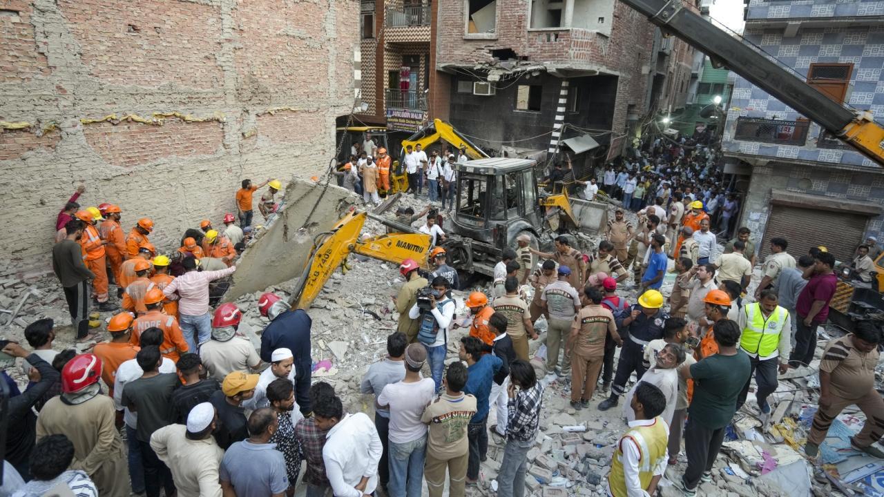 Delhi CM Rekha Gupta orders probe into Mustafabad building collapse