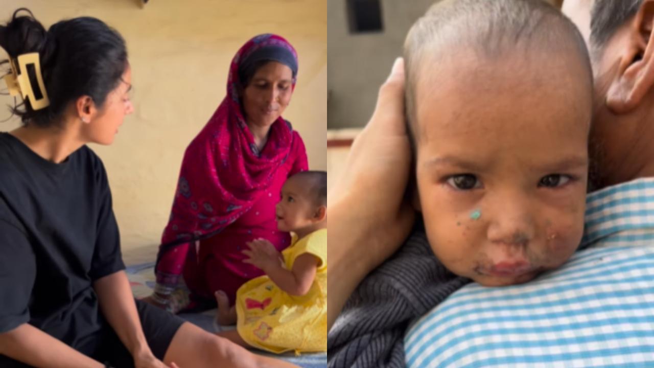Disha Patani's sister, ex-army officer Khushboo Patani, rescues abandoned child