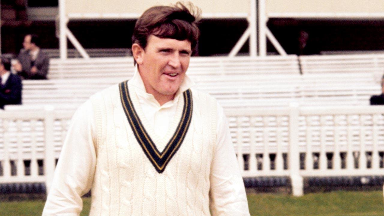 Keith Stackpole at Lord’s in 1972. Pic/Getty Images