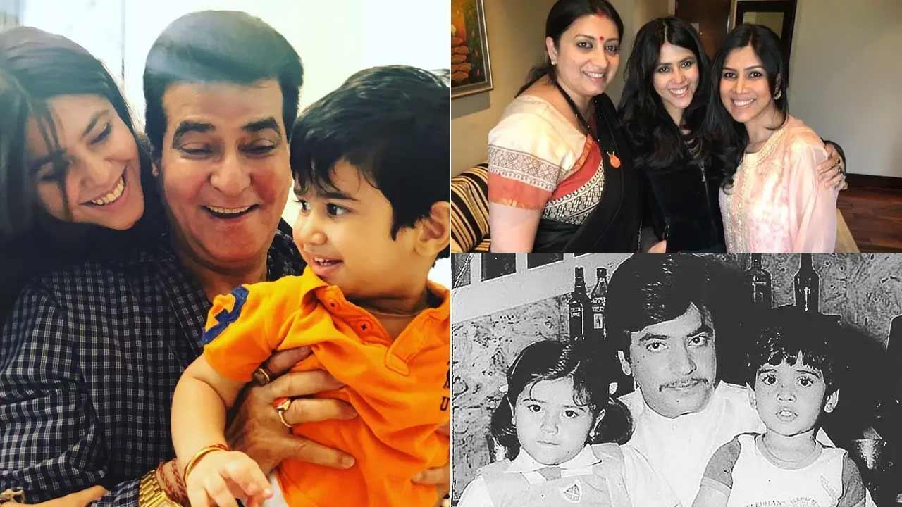 Ektaa Kapoor wishes her father Jeetendra Kapoor a 'super year' as he turns 83