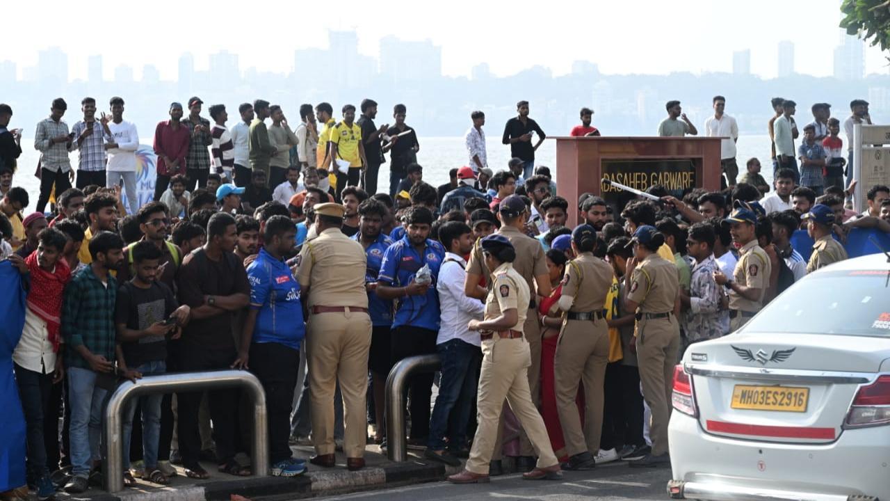 MI vs CSK, IPL 2025: Fans turn out in large numbers for Wankhede's mega-clash