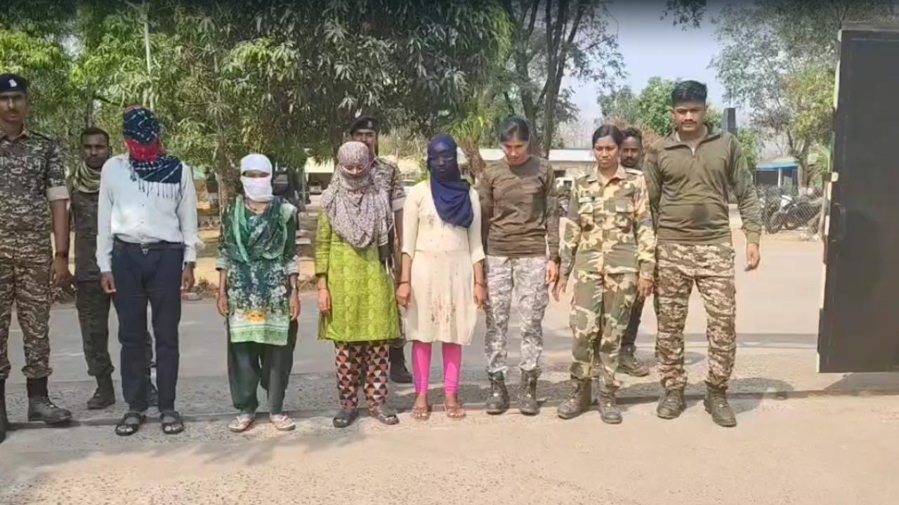IN PHOTOS: Four Maoists held in joint operation in Gadchiroli