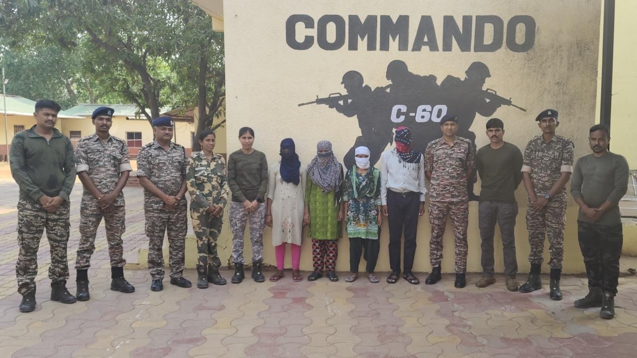 Four Maoists linked to C-60 Commando killing held in Maharashtra's Gadchiroli