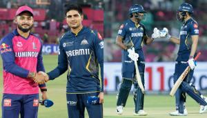 Gill, Buttler hammer Rajasthan Royals as Gujarat Titans pile up 209/4