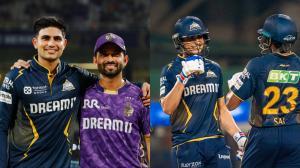 Gujarat Titans set 197 target for KKR after Gill, Sudharsan fifties