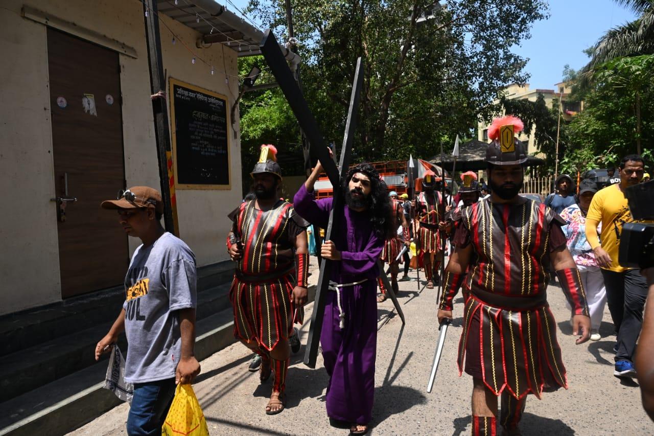 The programme drew parallels with similar enactments held in the Philippines and Latin America