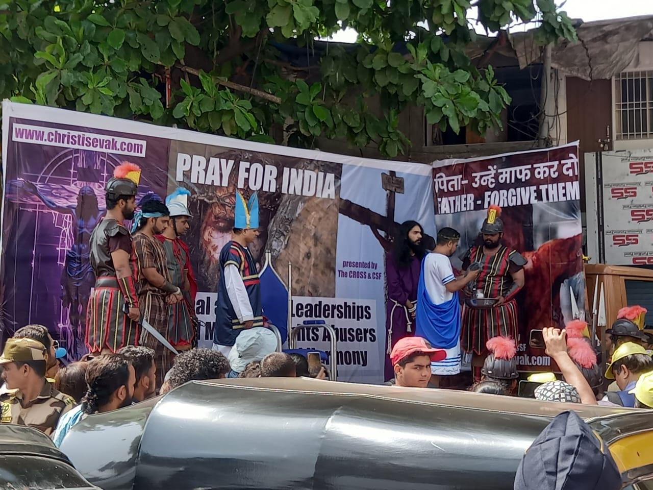 According to Dias, the enactment also served as a dignified form of protest against rising intolerance and discrimination.