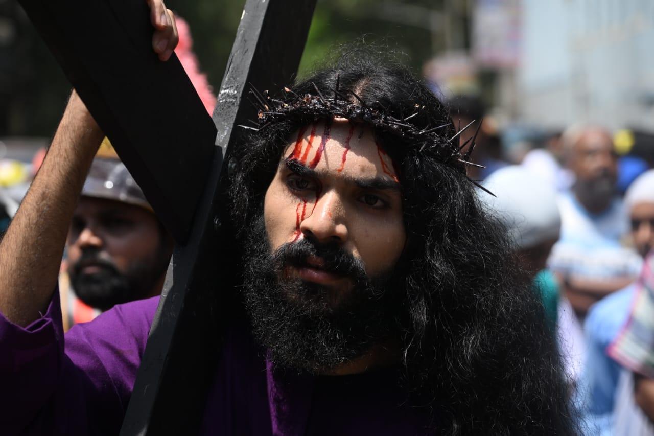 Dias explained that the purpose of the enactment was to offer a Christian response of prayer and penance when human efforts have failed