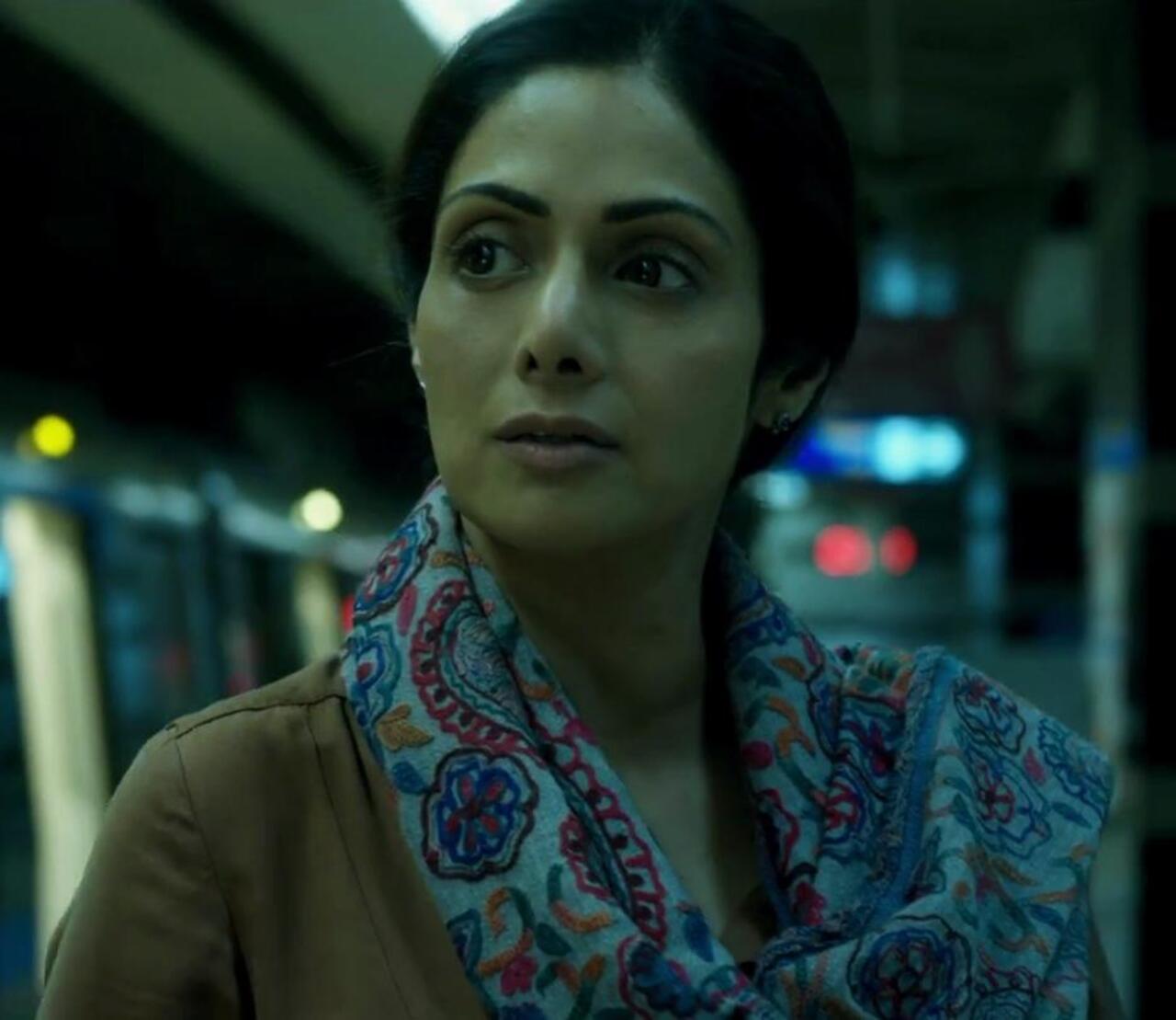 Mom (2017, Hindi)
Devki, a biology teacher, seeks help from DK, a private detective, and vows to get revenge after her stepdaughter's rapists are acquitted by the court. This was one of Sridvei's most power-packed performances and will get the audience to feel all her emotions