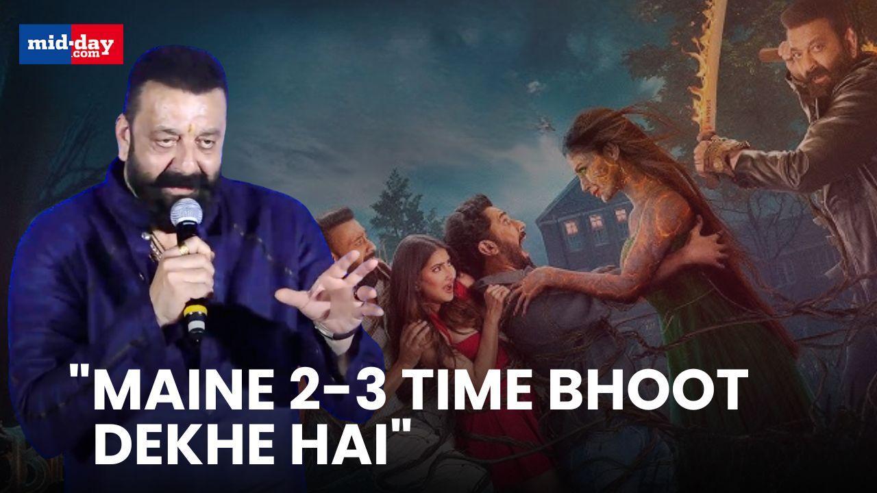 The Bhootnii song launch: Sanjay Dutt, Palak, BeYouNick, & Sunny Singh at attend