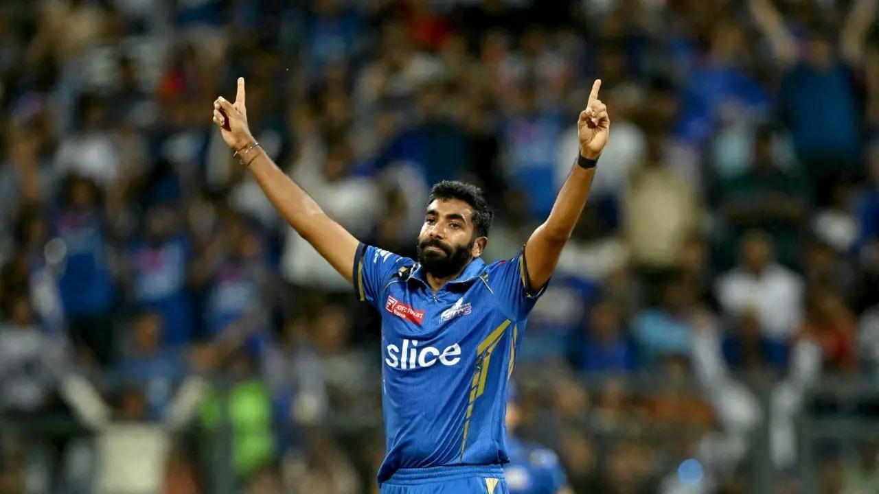 Jasprit Bumrah's four-wicket haul helps Mumbai Indians win by 54 runs