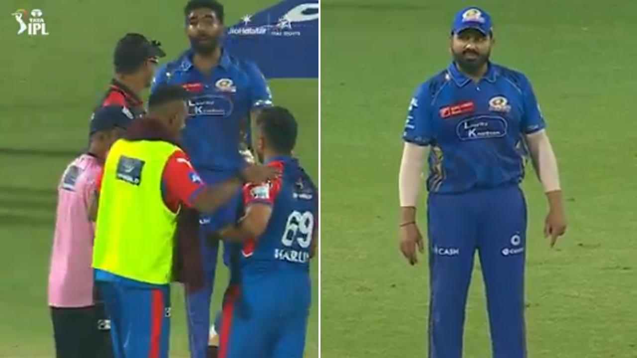 IPL 2025: Rohit's 'crazy reaction' to Nair-Bumrah heated spat goes viral