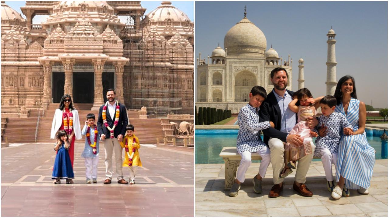 IN PHOTOS: Three places JD Vance and family saw on their India visit