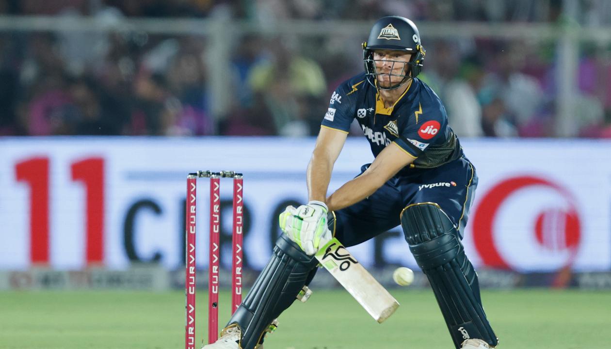 Later, Jos Buttler, facing his former franchise, unleashed a flurry of attacking strokes to accelerate the innings further. The Englishman was particularly ruthless, clobbering four sixes and three fours on his way to an unbeaten 50 off just 26 deliveries. Buttler’s aggressive finish ensured Gujarat Titans crossed the 200-run mark, setting a formidable target for Rajasthan Royals to chase