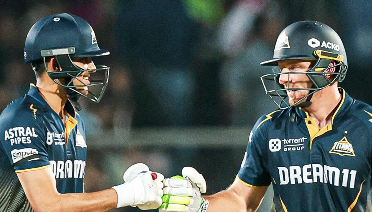 Gill’s 84, Buttler’s blitz lift Gujarat Titans to 209/4 against Royals